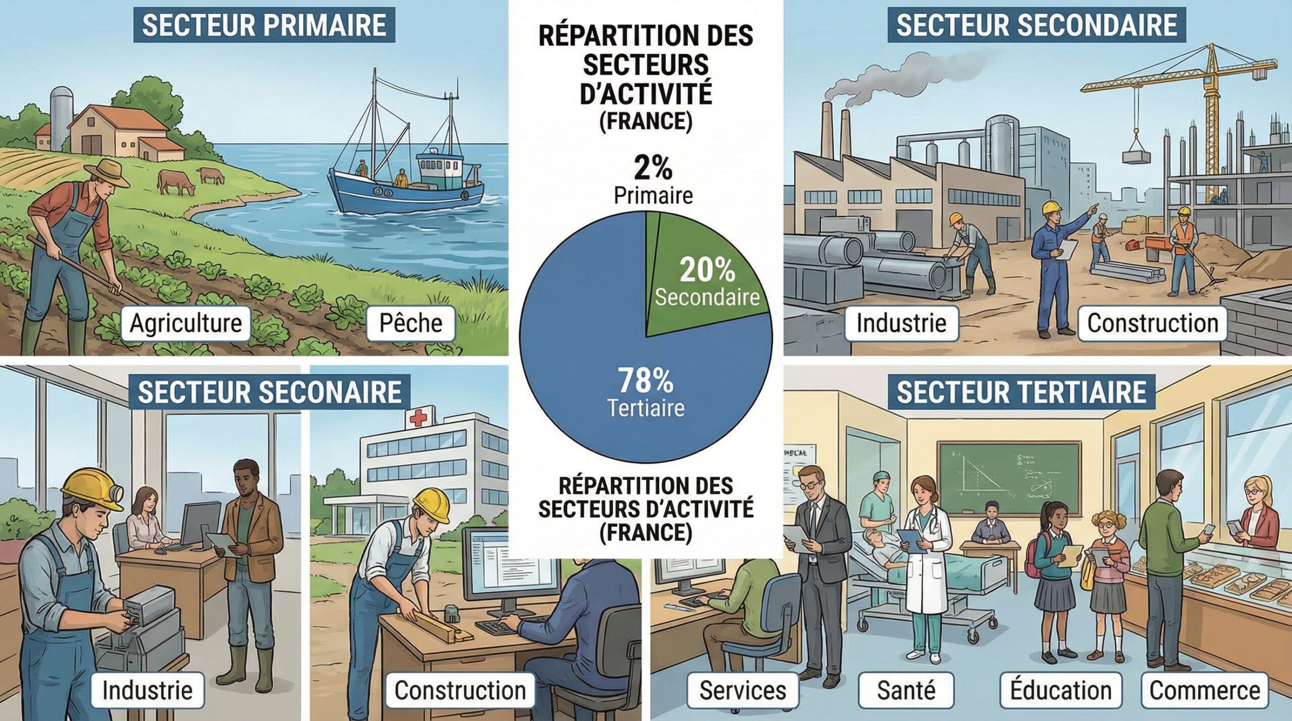 Secteur d’activité : définition et rôle dans la société