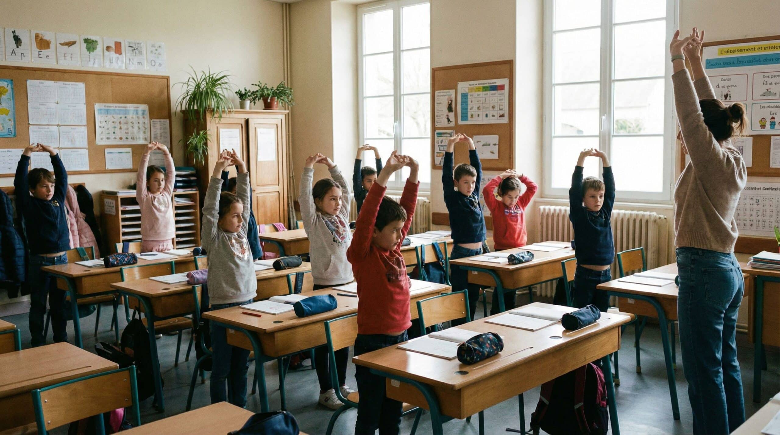 Activités simples pour bouger en classe : un levier concret du bien-être scolaire et du pilier social de la RSE