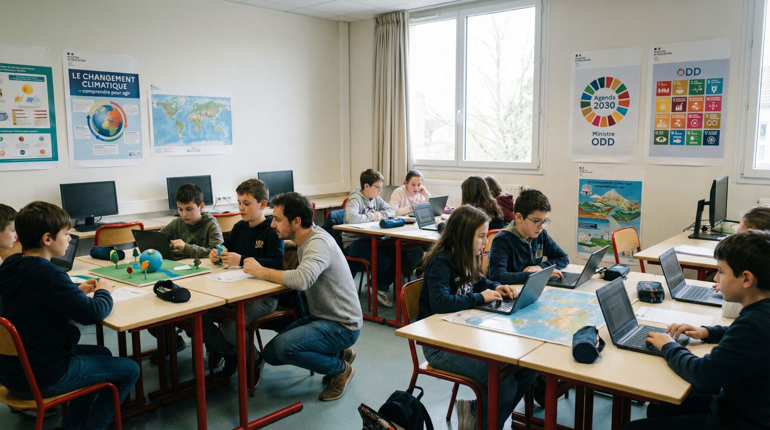 Agir pour le climat à l’école : ce qui fonctionne vraiment