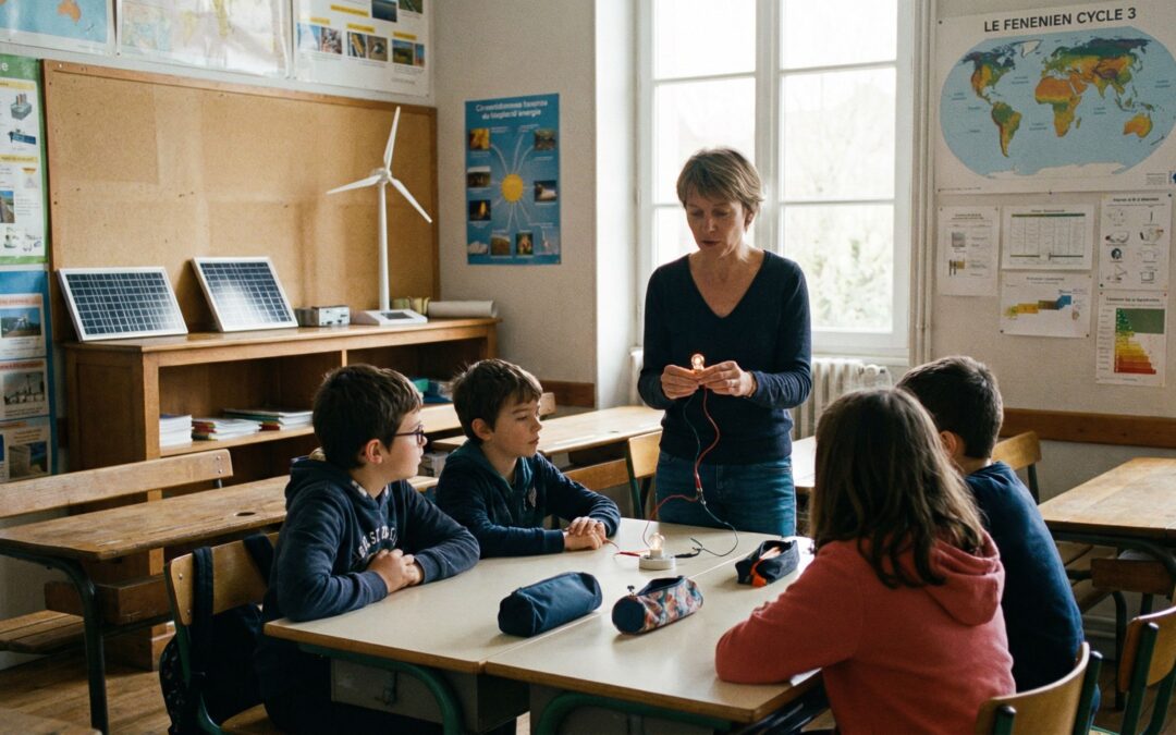 Comment enseigner les choix énergétiques à l’école : une approche progressive et conforme aux programmes