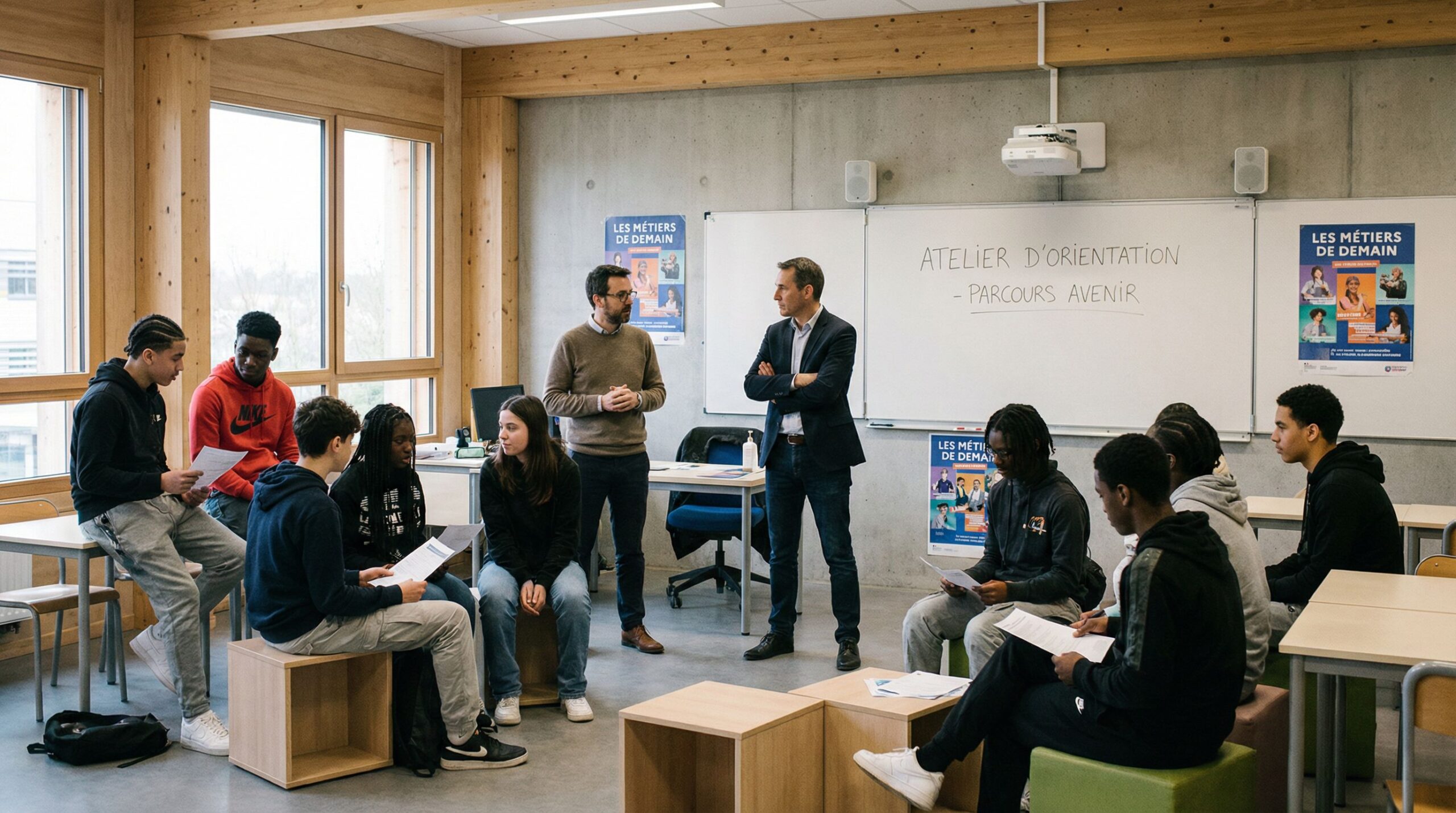 Aider les élèves à se projeter progressivement