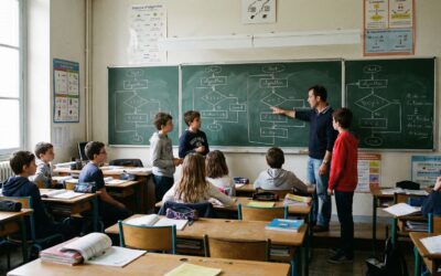 Algorithmes expliqués simplement à l’école : comprendre, enseigner et encadrer un enjeu numérique clé