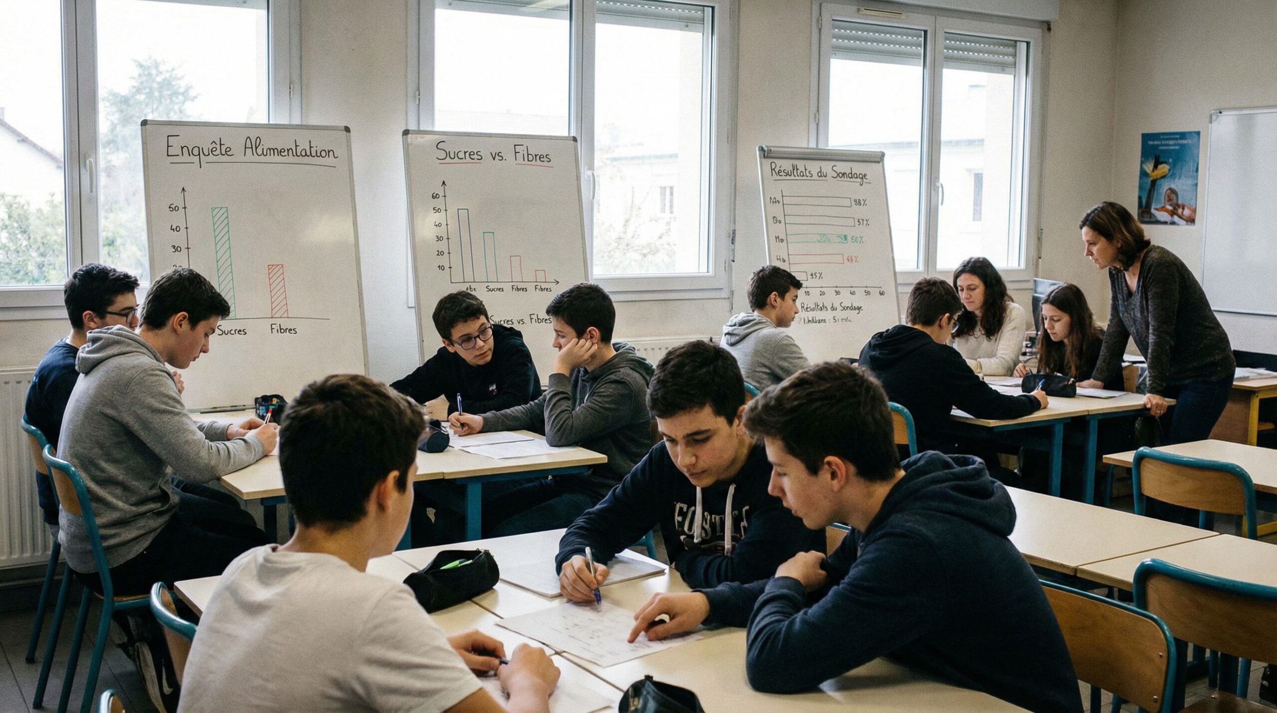 Alimentation et esprit critique chez les élèves