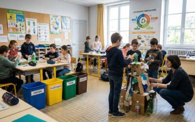 Aller au-delà du recyclage en classe : de la sensibilisation aux projets éducatifs durables