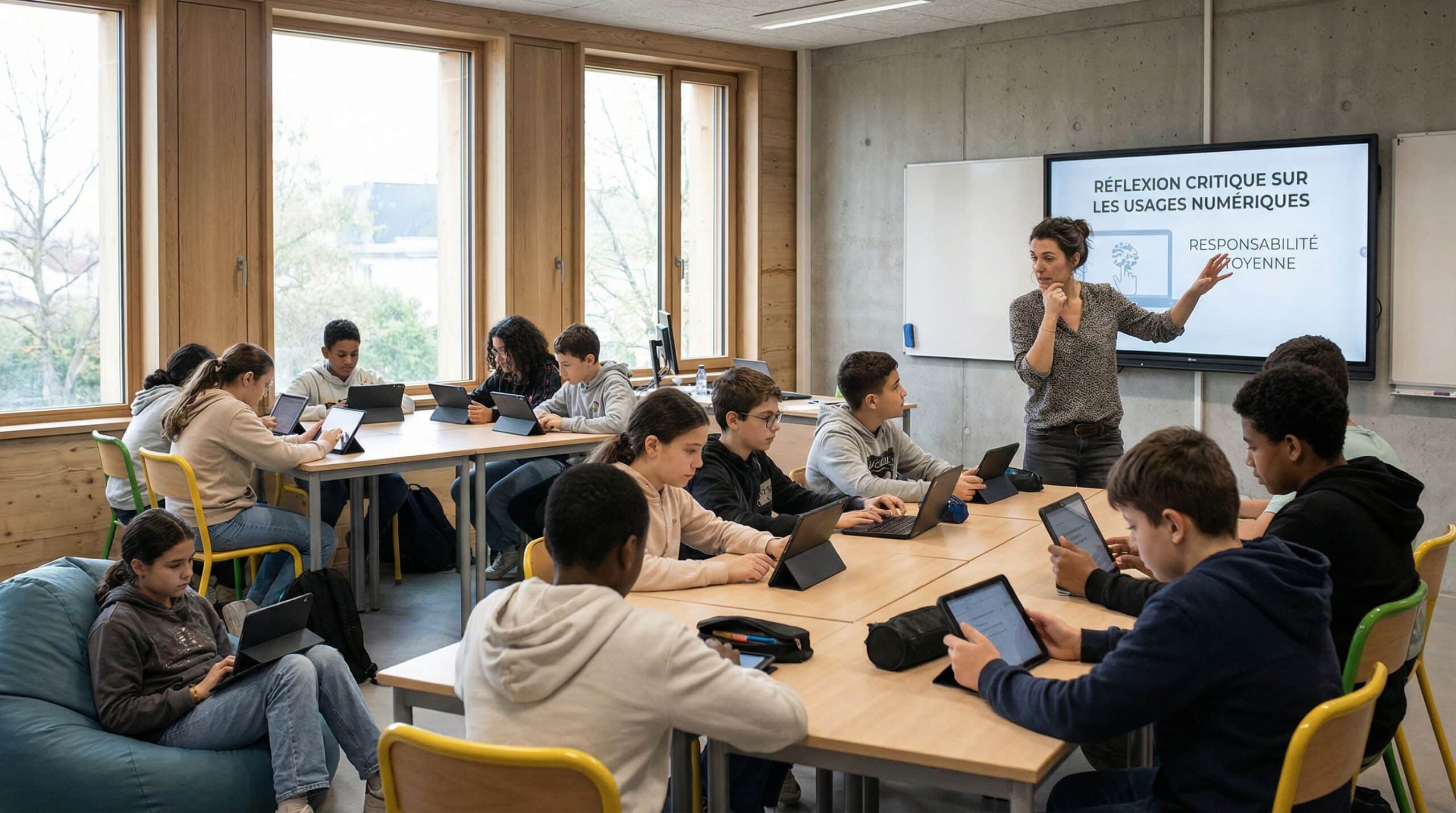 Numérique responsable : ancrer durablement les usages dans les apprentissages