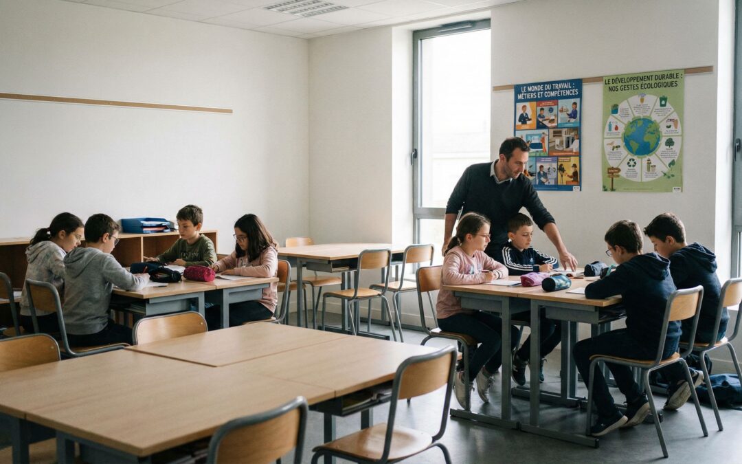 Donner du sens au travail dès l’école : ancrer une vision éducative du monde professionnel