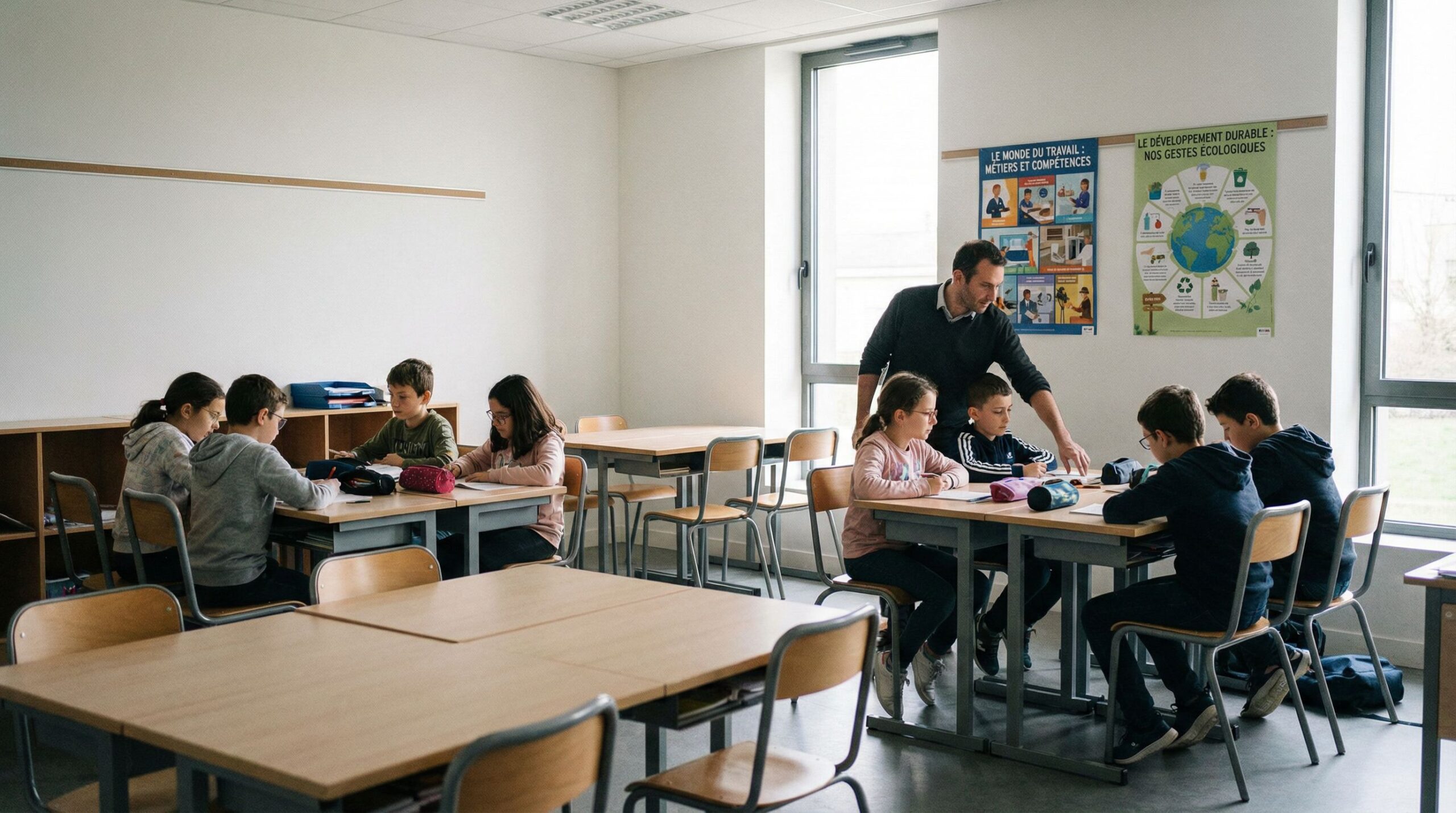 Ancrer une vision éducative du travail