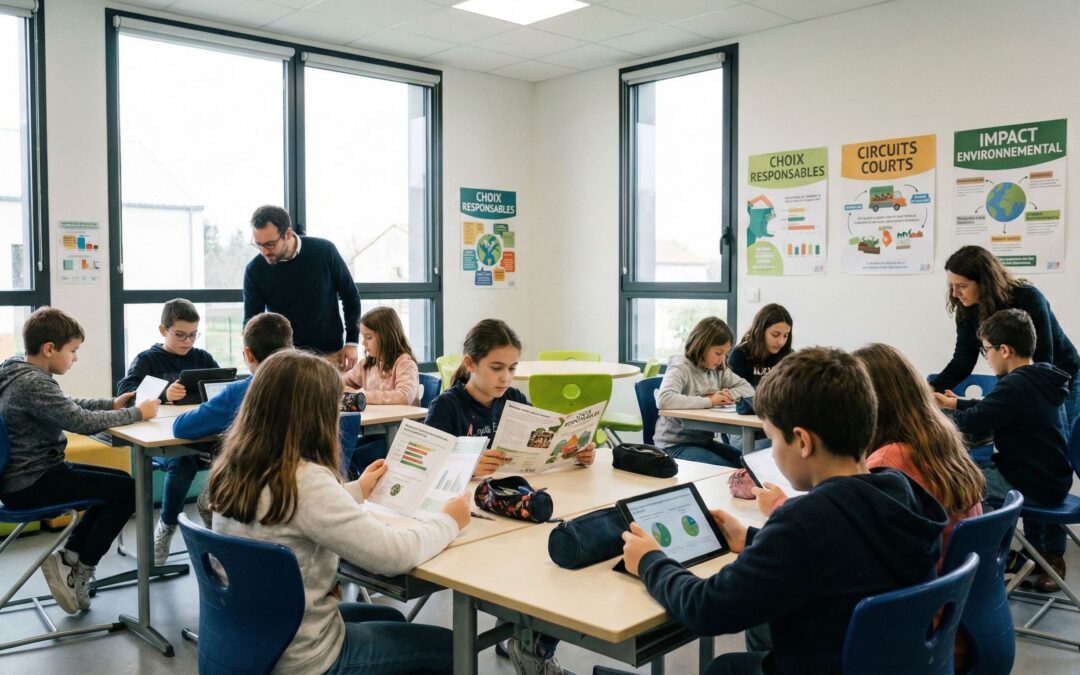 Apprendre à faire des choix de consommation : de l’intention responsable à l’éducation structurée