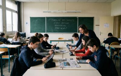 Apprendre à vérifier l’information à l’école : un enjeu d’éducation civique et de responsabilité sociétale