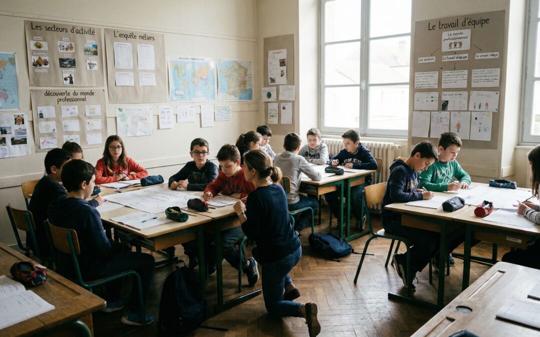 Qu’est-ce que le travail ? Comprendre le monde professionnel à l’école, sans faux pas