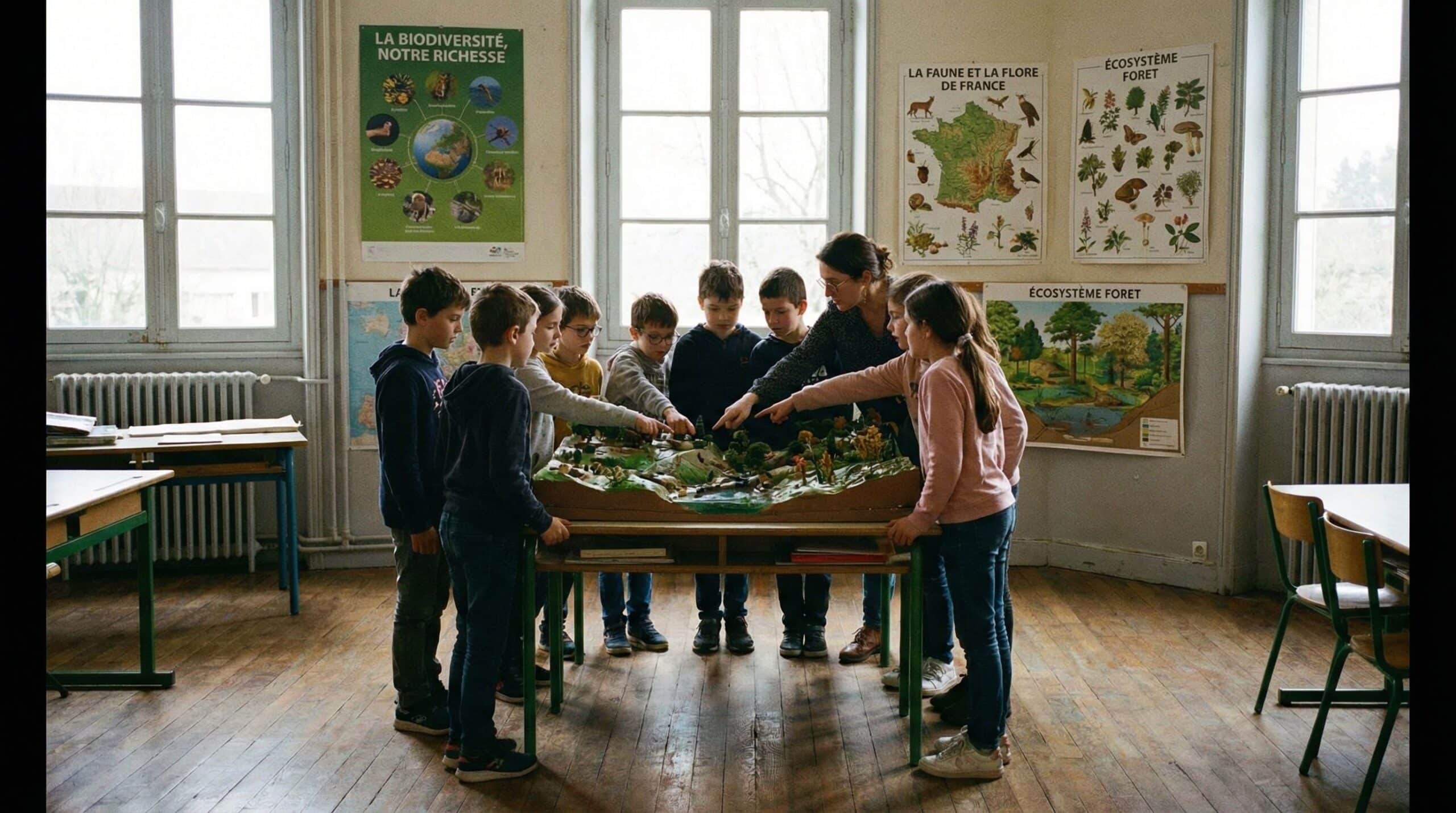 Comment enseigner la protection de la biodiversité à l’école
