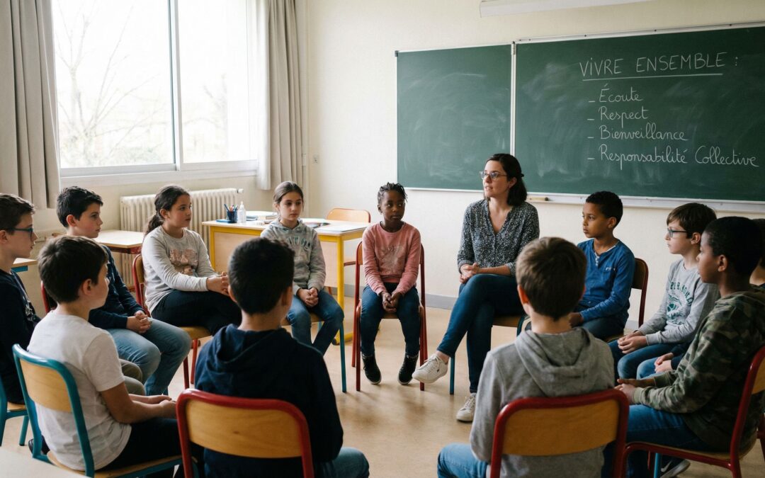 Enseigner la responsabilité collective à l’école : une responsabilité partagée et structurée