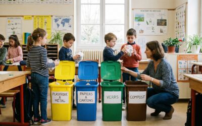 Éducation au tri et au recyclage : comment enseigner le tri en classe efficacement