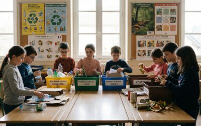 C’est quoi un déchet ? Structurer une explication pédagogique alignée avec l’école