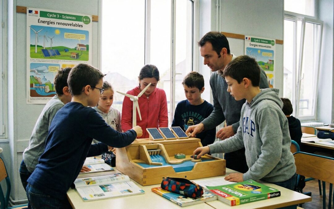 Comment expliquer la production d’énergie en classe : une approche progressive et conforme aux programmes