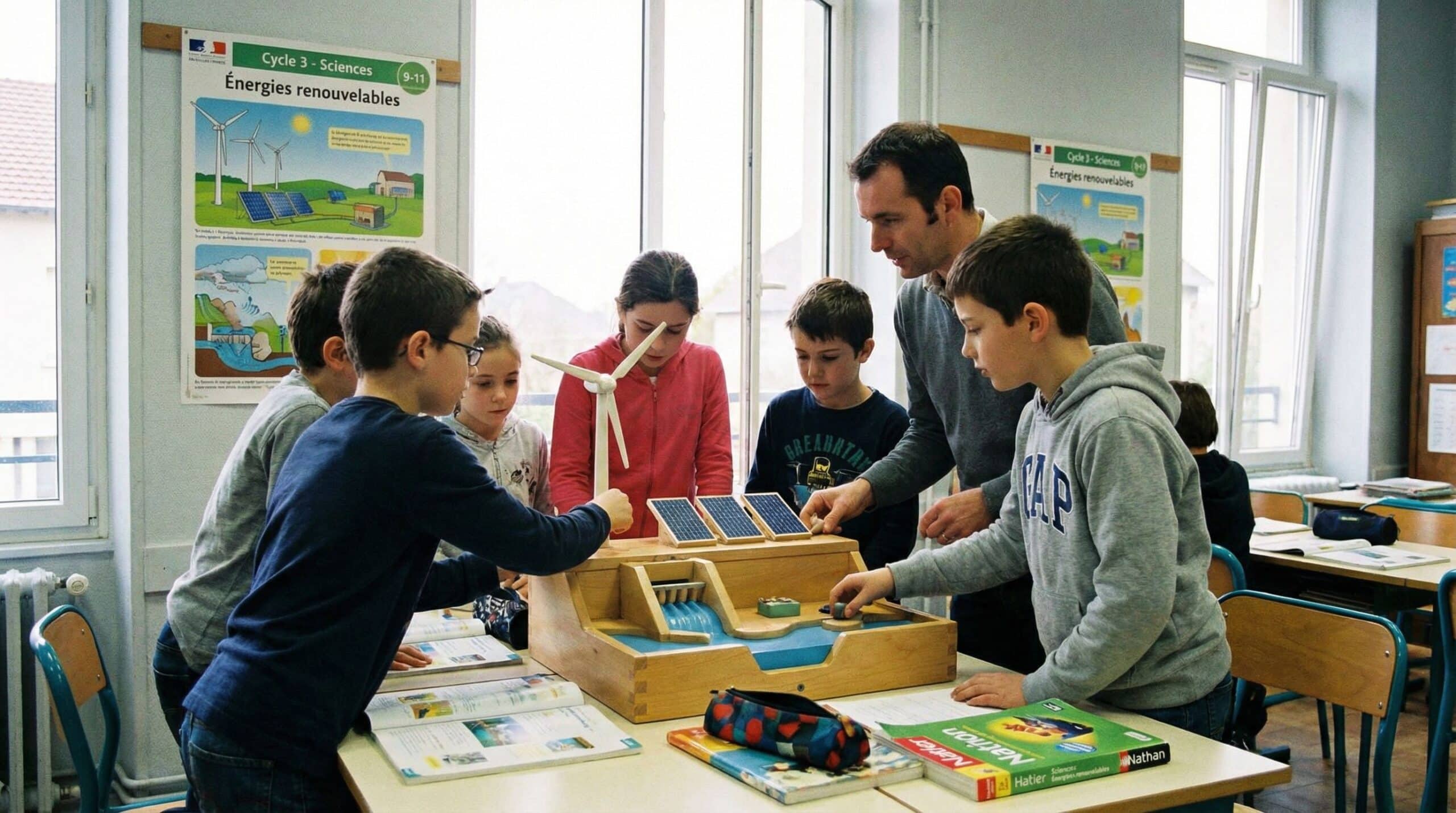 Comment expliquer la production d’énergie en classe