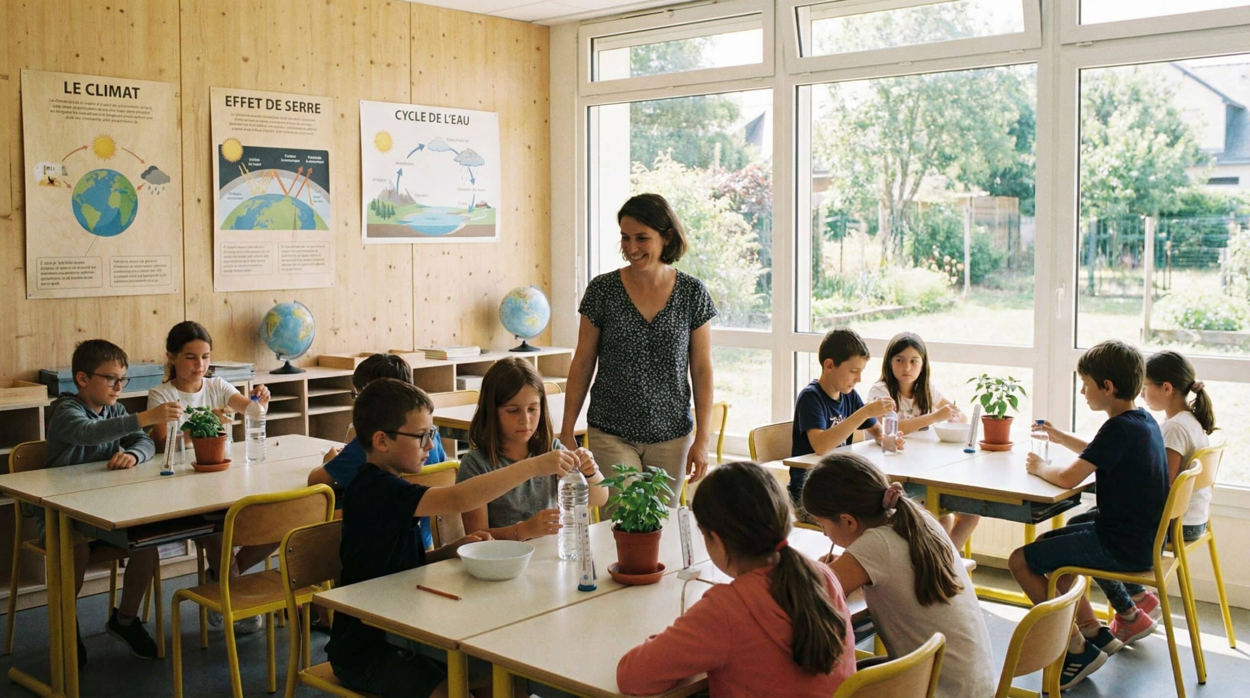 Comment parler du changement-climatique en classe sans générer d’éco-anxiété