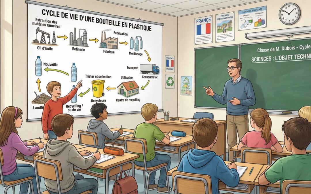 Comprendre le cycle de vie d’un produit à l’école : une approche pédagogique alignée avec la RSE