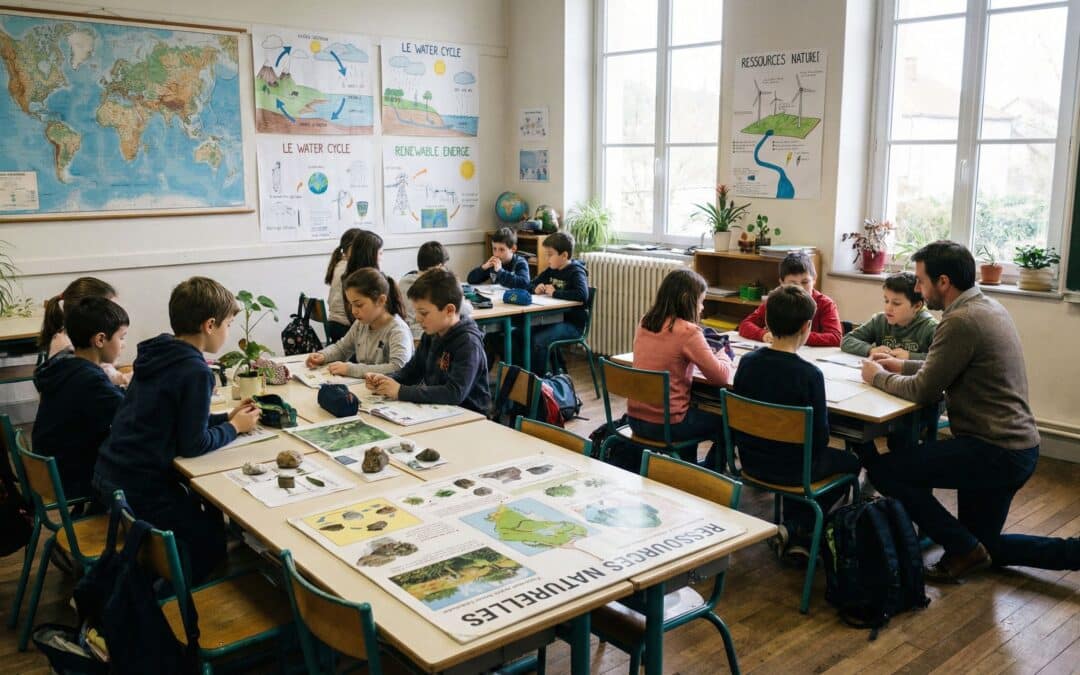 Nos ressources naturelles : comment les expliquer aux élèves sans surcharger le temps scolaire