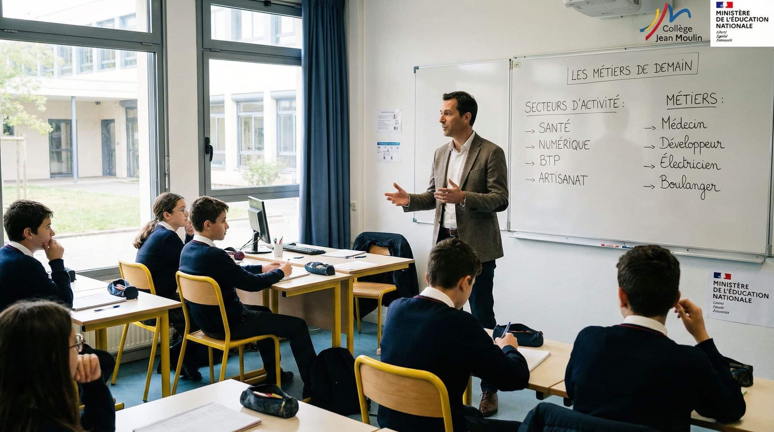 Comment les métiers s’inscrivent dans un secteur