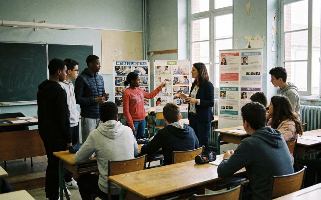 Comprendre la diversité des métiers dans un même secteur : un levier éducatif pour la mixité professionnelle