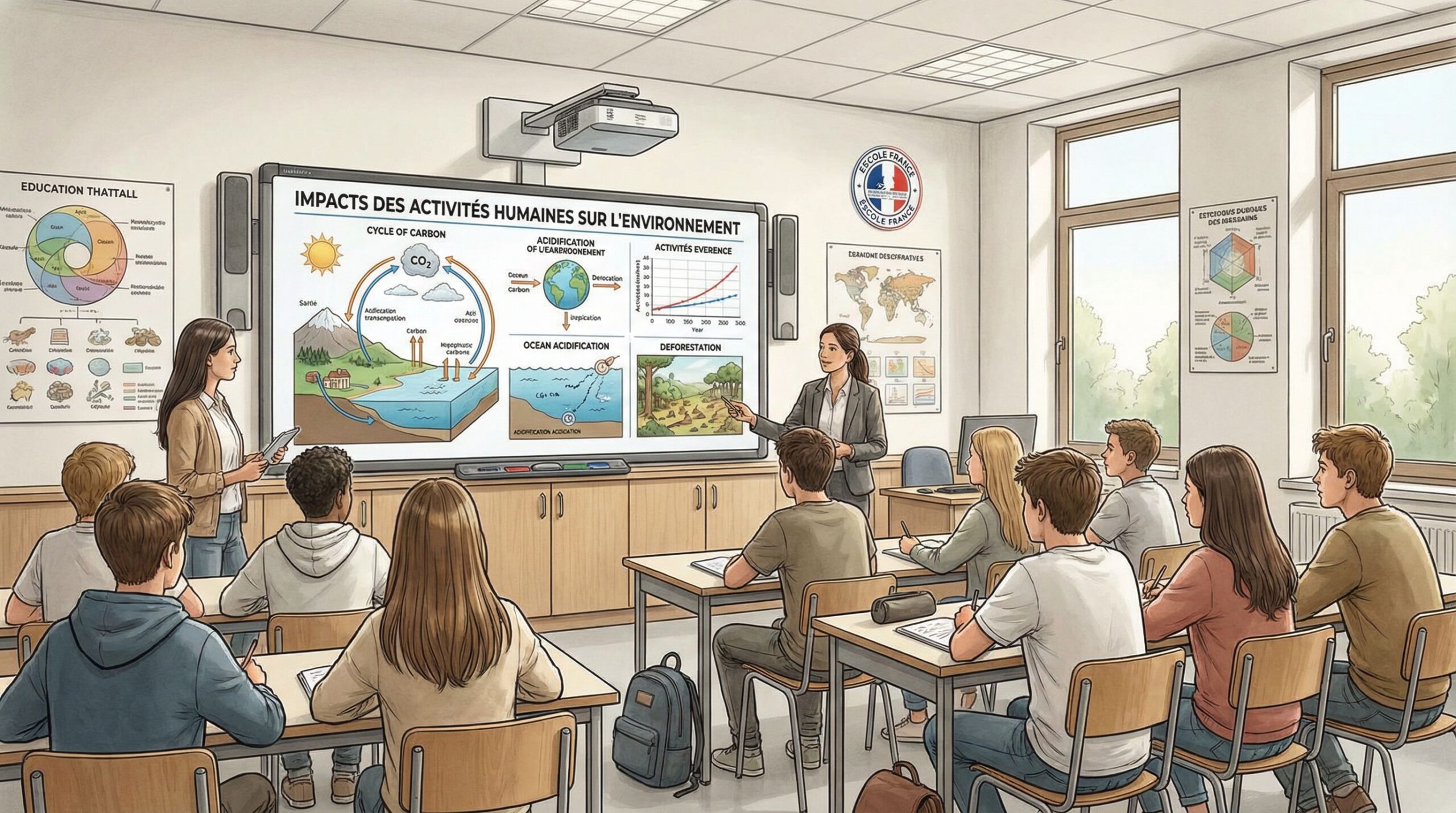 Comprendre l’impact des activités humaines