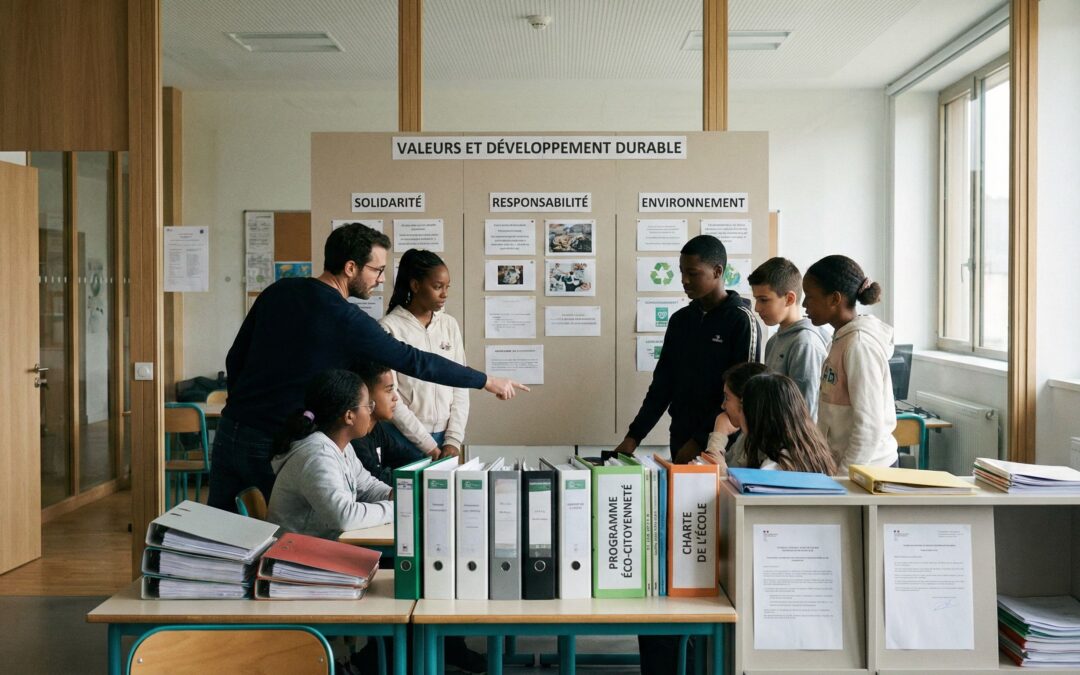 Concevoir des contenus pédagogiques sur les valeurs : principes, contraintes scolaires et alignement curriculaire