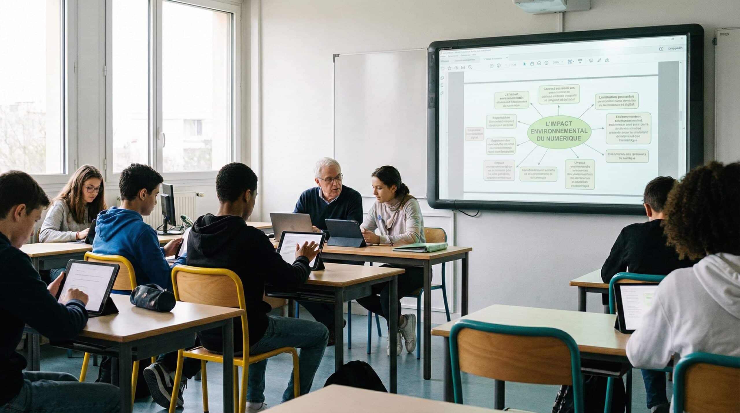 Concevoir des contenus pédagogiques sur l’impact numérique
