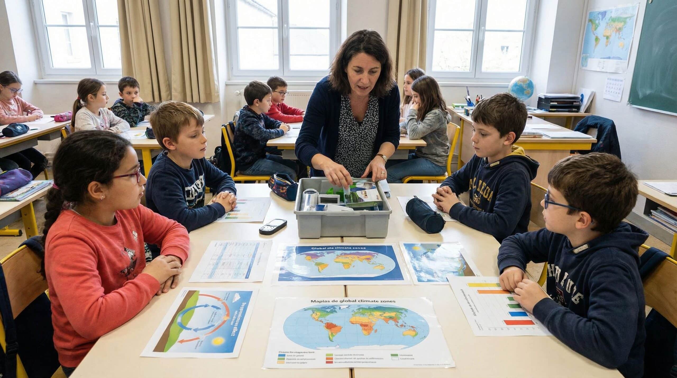 Concevoir un kit pédagogique climat réellement utilisable en classe