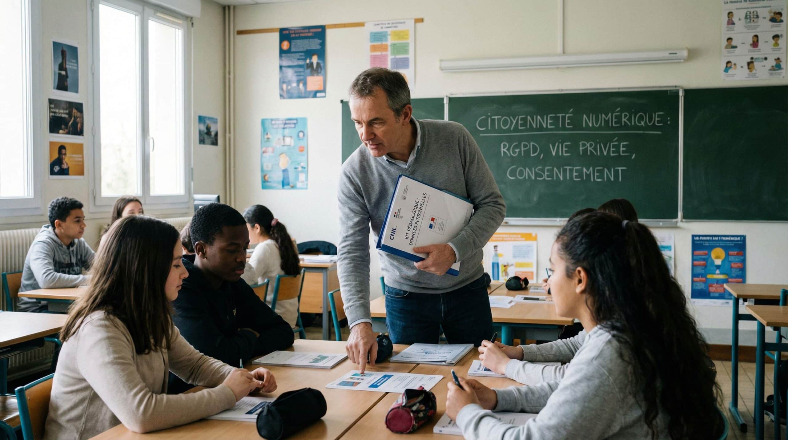 Concevoir un kit pédagogique sur les données personnelles