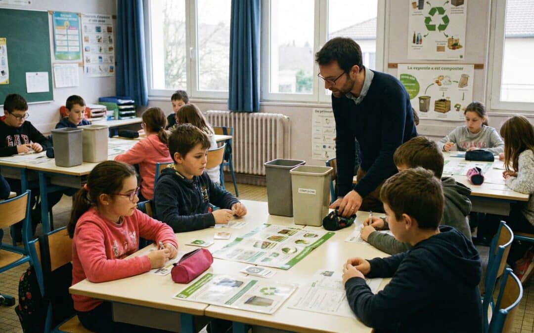 Construire un kit pédagogique sur les déchets utilisable en classe