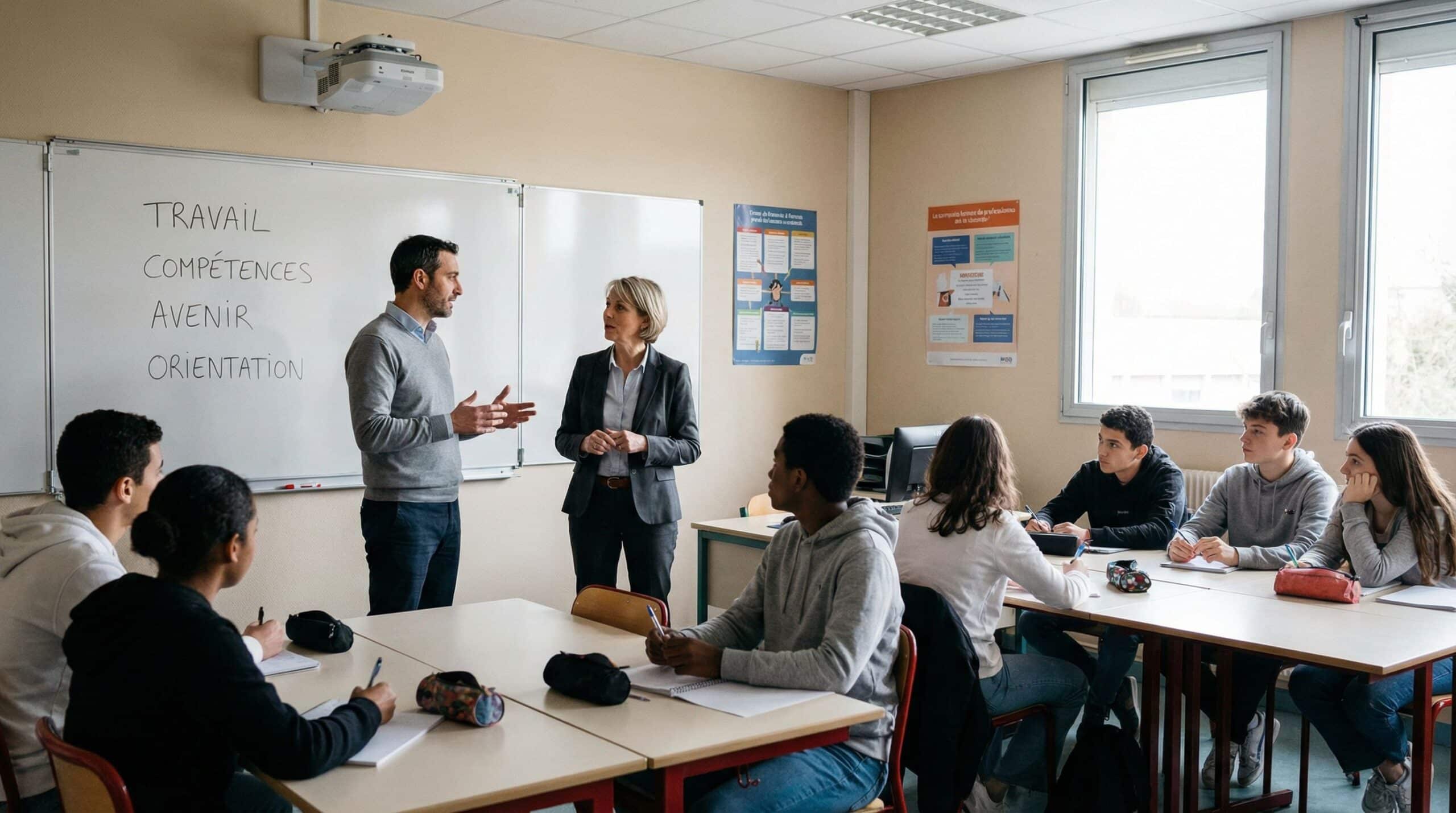 Construire un projet éducatif sur le travail