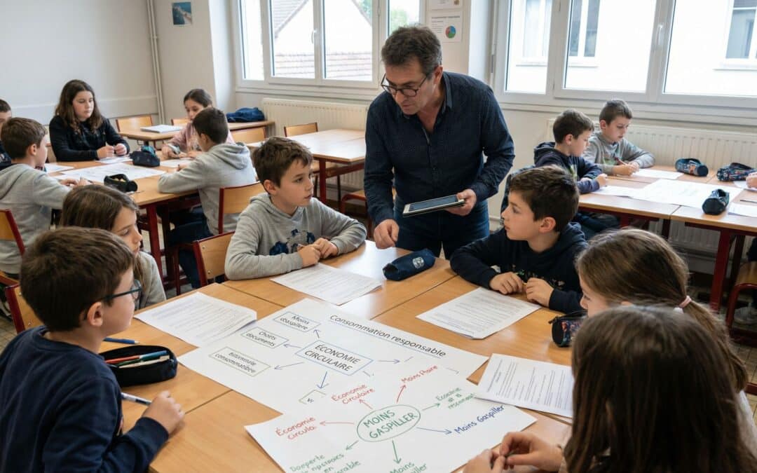 Construire un projet éducatif sur les choix de consommation : cadre, méthodes et alignement scolaire