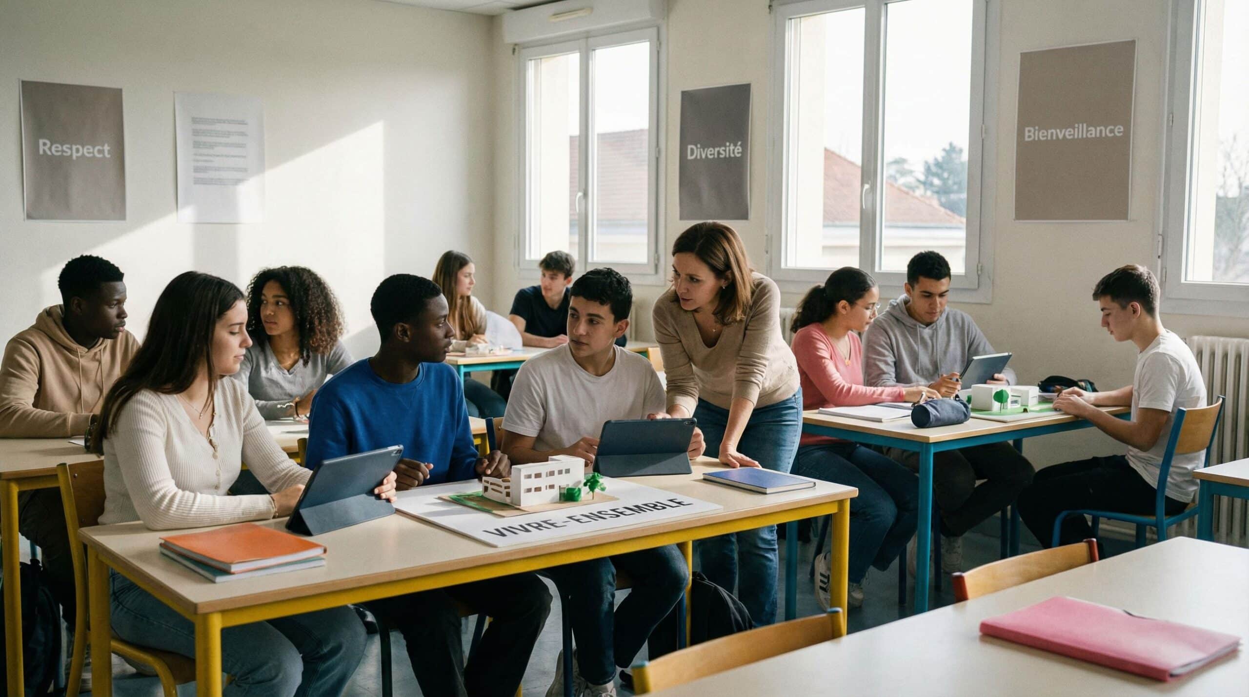 Construire un projet pédagogique sur le vivre-ensemble