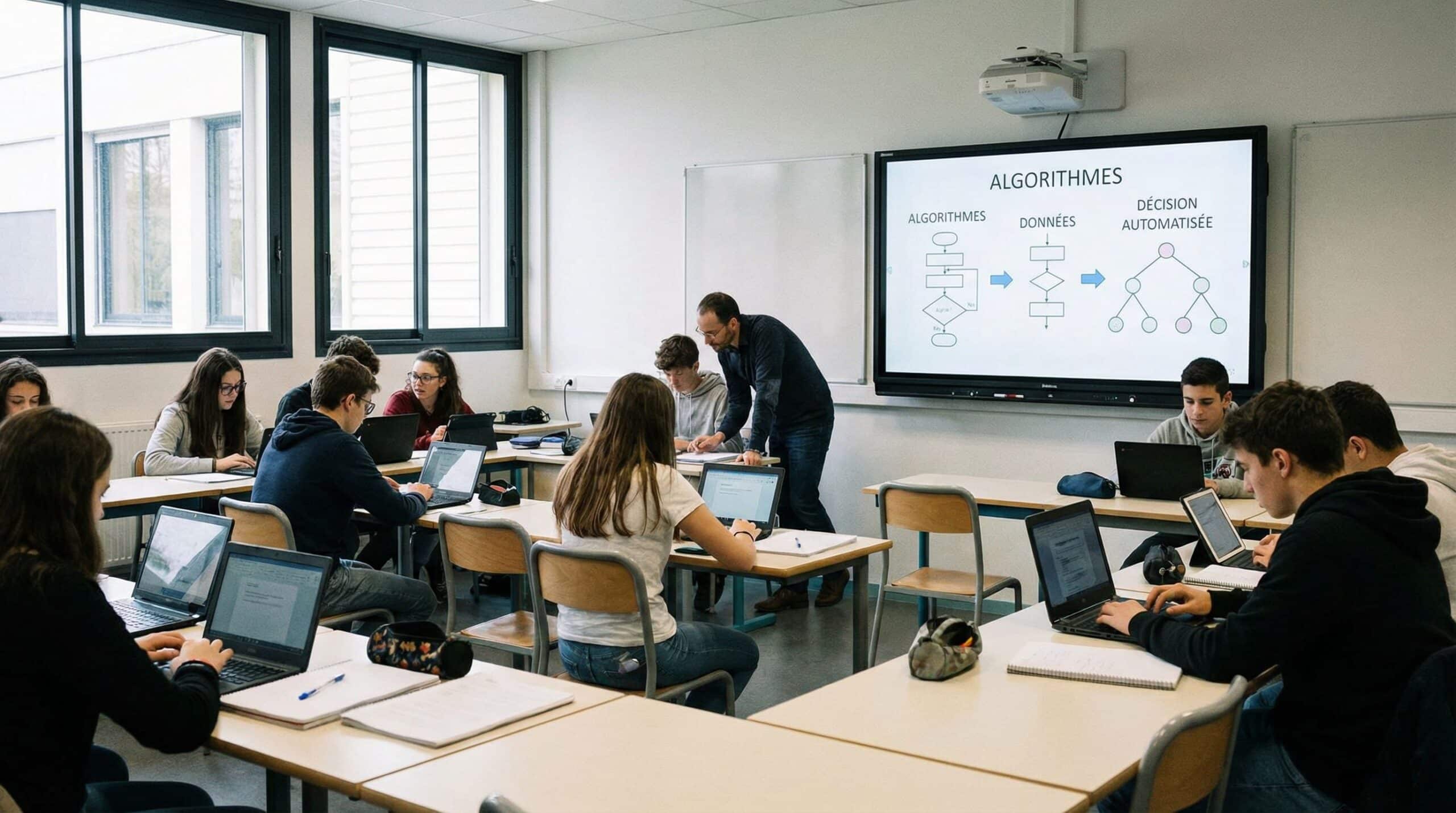 Décision automatisée expliquée aux élèves