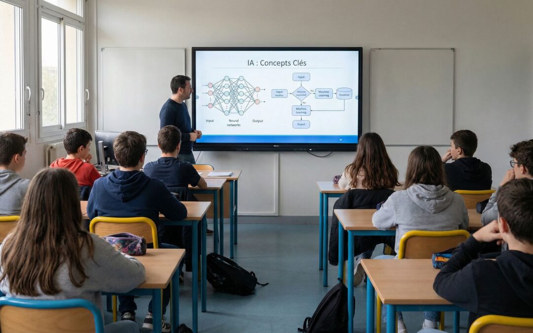 Démystifier l’intelligence artificielle à l’école : cadre, usages et responsabilités
