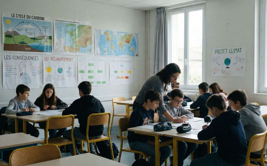 Comprendre les causes et les enjeux du changement-climatique à l’école : déployer un projet climat clé en main