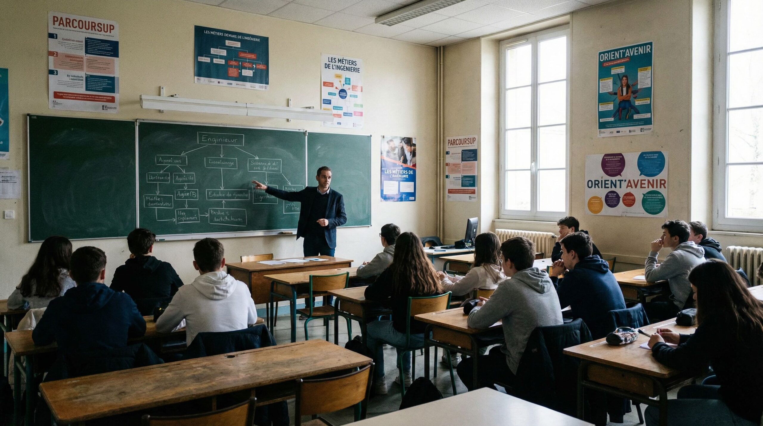 Donner une image réaliste du monde professionnel