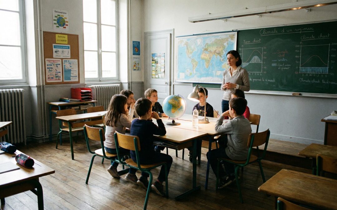 Enseigner le climat à l’école : ce que les programmes attendent vraiment