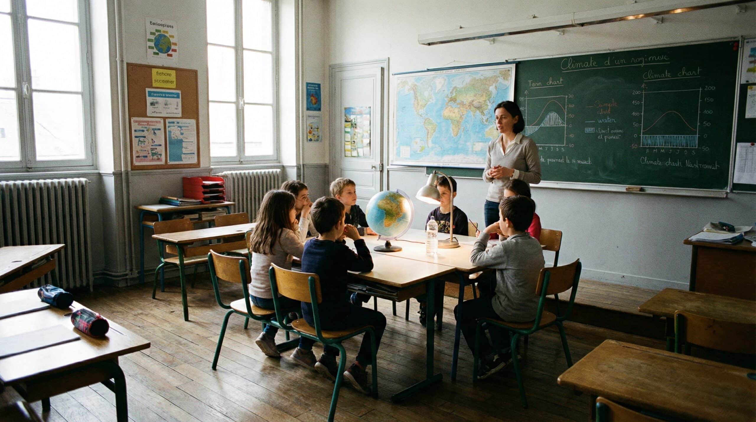 Enseigner le climat à l’école : ce que les programmes attendent vraiment