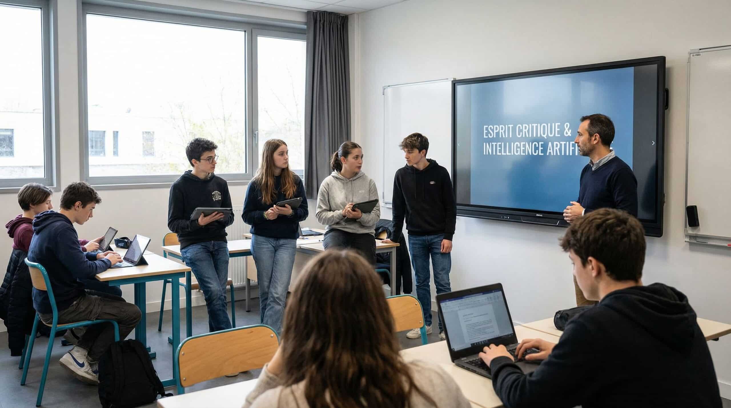 IA et esprit critique à l’école