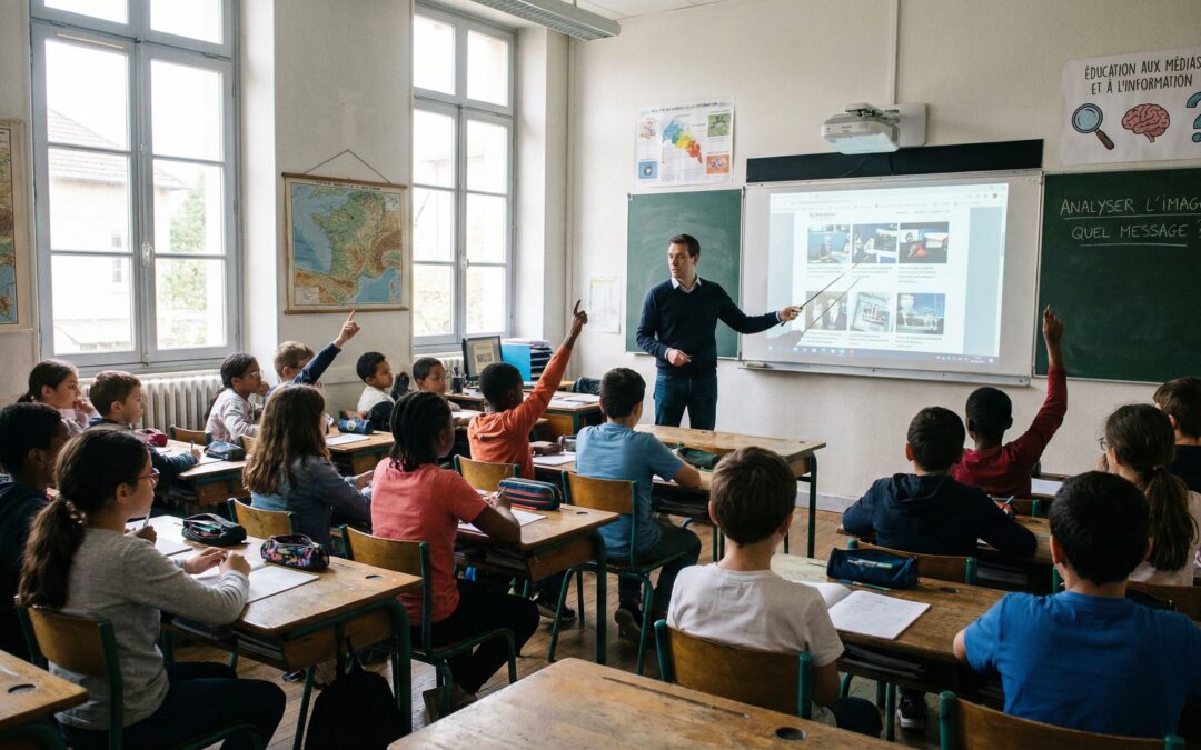 Images manipulées : comment apprendre à décrypter l’information à l’école
