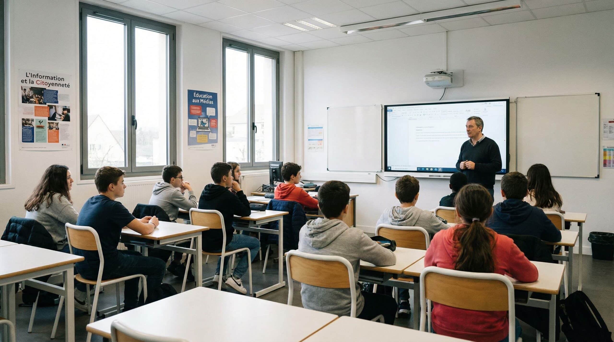 Information et citoyenneté à l’école