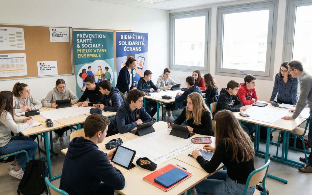 Intégration de la prévention dans les apprentissages scolaires : enjeux, cadres et leviers d’action