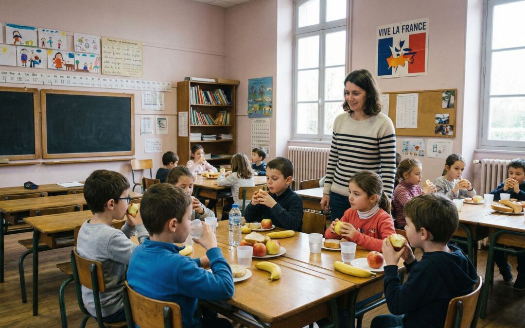 Le goûter : un temps de partage et d’apprentissage à l’école