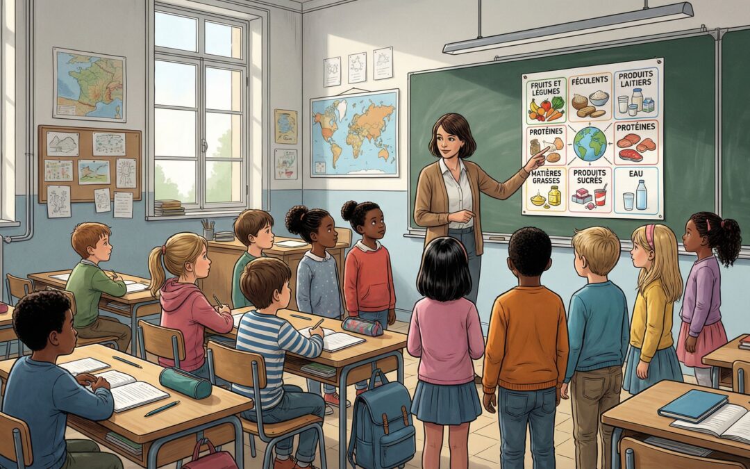 Les familles d’aliments : comprendre, expliquer et enseigner à l’école