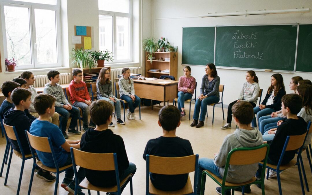 Que signifie « Liberté, égalité, fraternité » à l’école aujourd’hui ?