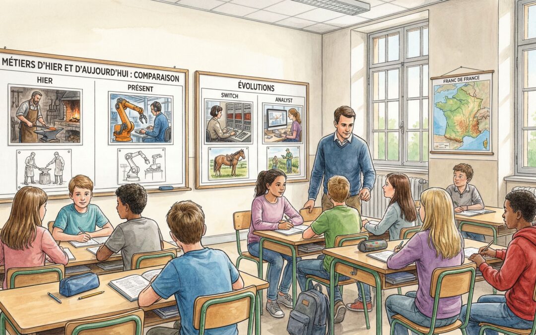 Métiers d’hier et d’aujourd’hui : comprendre les évolutions pour mieux orienter