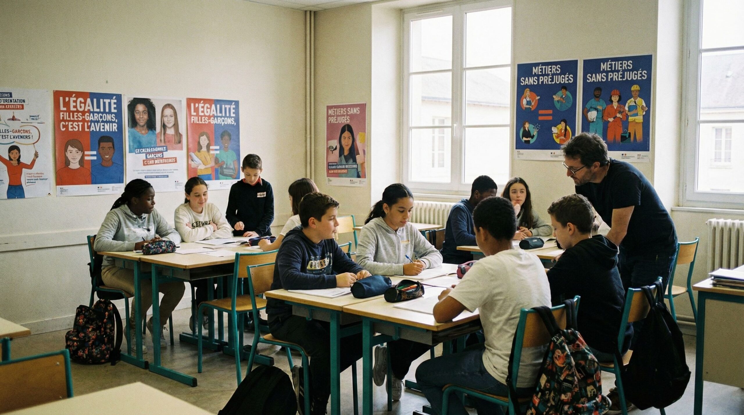 Métiers “pour filles” et “pour garçons”