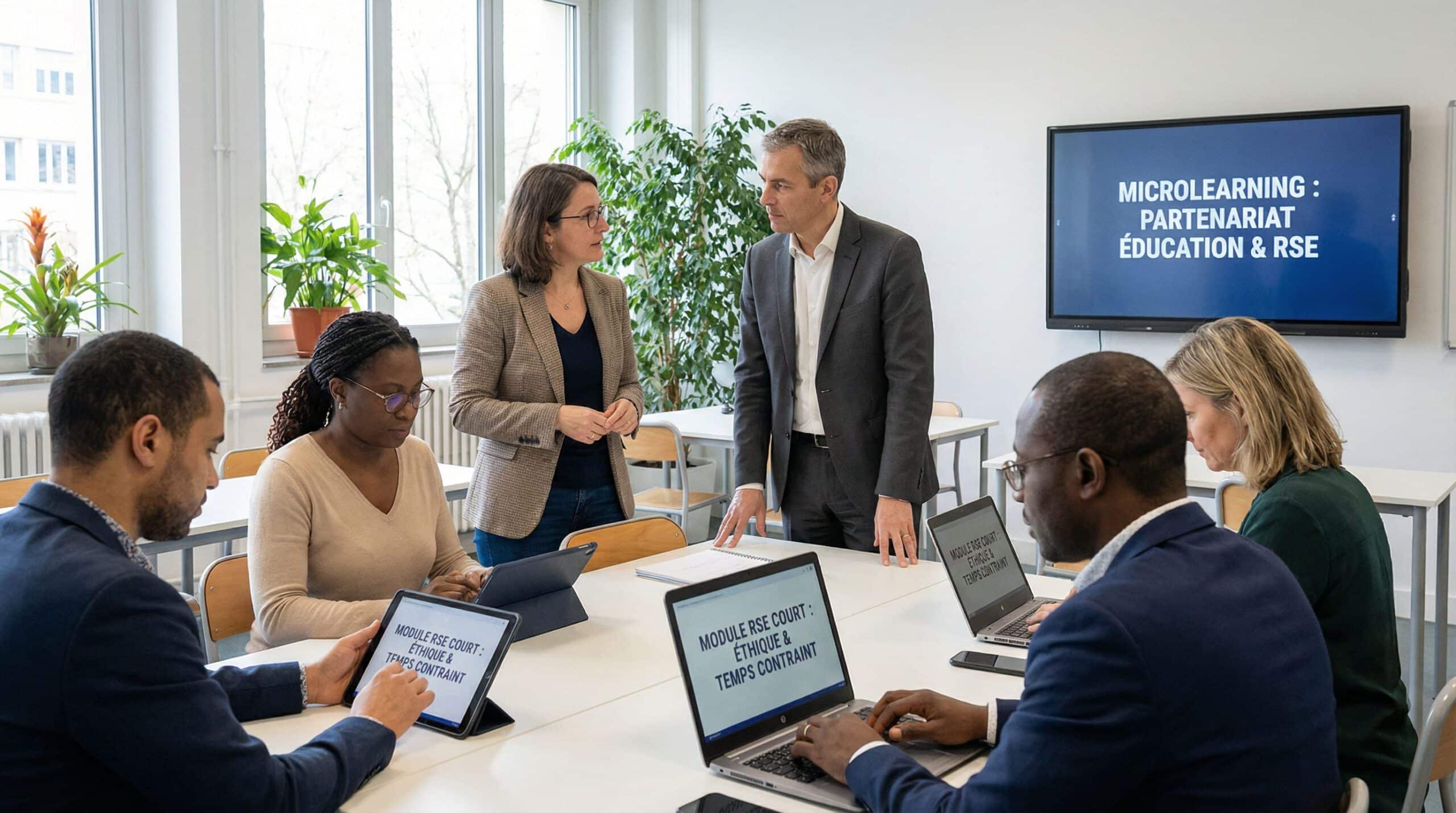 Le microlearning, quand chaque minute compte vraiment pour la RSE